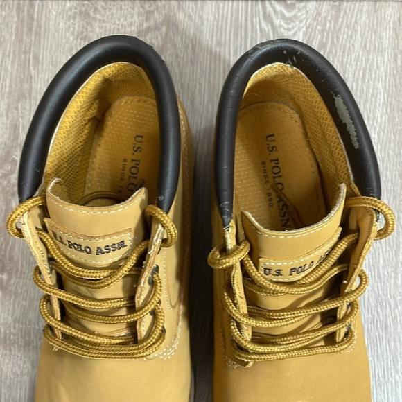 U.S. Polo Assn. Ankle Work Boots Lug Sole 9 - Picture 7 of 15